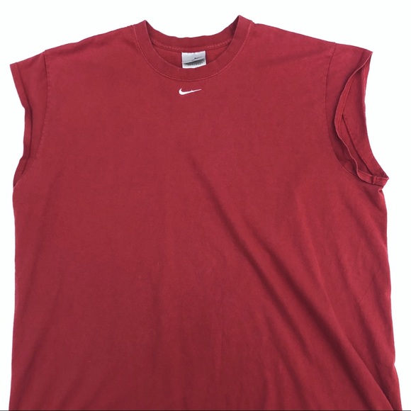 Nike Other - Nike 2000s Small Swoosh Muscle Shirt Size XL T72